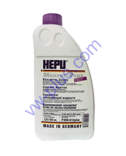Жидкость охлаждающая (антифриз) Hepu G12+ (1,5л) 